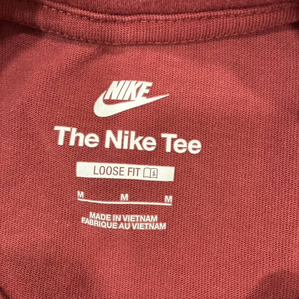 Nike Tee Zero Gravity 1972 Moon Walk Loose Fit Heavy Red‎ T-Shirt Men's Medium